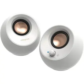 Creative zvučnici Pebble White V3 2.0, Bluetooth 5.0, 51MF1700AA002