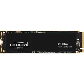 Crucial SSD 1TB P3 Plus, M.2 SSD, NVMe PCIe 4.0, NVMe, CT1000P3PSSD8