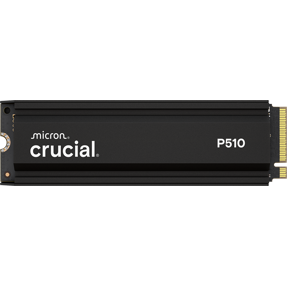 Crucial SSD 2TB P510 Heatsink, M.2 SSD, NVMe PCIe, Gen.5, CT2000P510SSD5