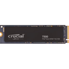 Crucial SSD 500GB T500, M.2 SSD, NVMe PCIe, Gen 4, CT500T500SSD8