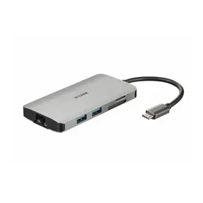 D-Link DUB-M810, 8-in-1 USB-C Hub with HDMI/Ethernet/Card Reader/Power Delivery