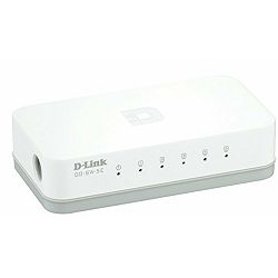 D-Link GO-SW-5E/E, 5-Port 10/100 Mbps Fast Ethernet Easy Desktop Switch