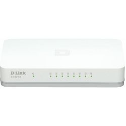 D-Link Switch GO-SW-8G, 8-Port, Gigabit, Easy Desktop, GO-SW-8G/E