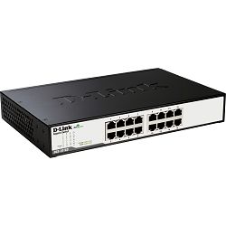 Switch D-Link DGS-1016D, 16-Port, Gigabit, Unmanaged, Desktop, DGS-1016D