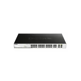 D-Link Switch DGS-1210-28P, 28-Port Gigabit Smart Managed PoE Switch