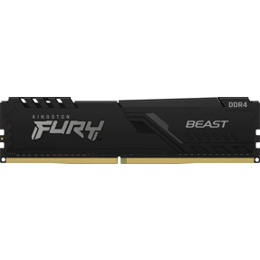 DDR4 16GB (1x16) Kingston, 3200MHz, CL16, Fury Beast Black, KF432C16BB/16