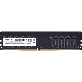 DDR4 16GB (1x16) PNY 3200MHz, CL22, TRAY, MD16GSD43200-SI