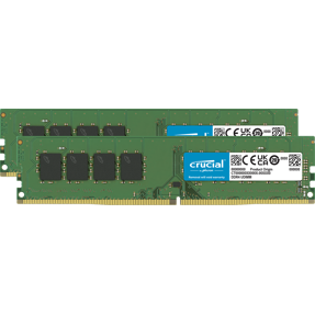 DDR4 16GB (2x8), Crucial, 3200MHz, CL22, CT2K8G4DFRA32A