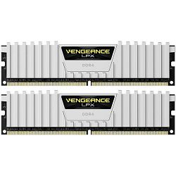 DDR4 16GB (2x8) Corsair 3000MHz LPX C16 White, CMK16GX4M2D3000C16W