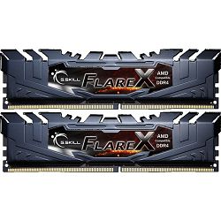 DDR4 16GB (2x8) G.Skill 3200MHz Flare X, F4-3200C14D-16GFX
