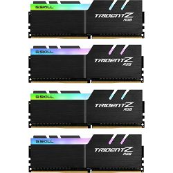 DDR4 32GB (4x8) G.Skill 3200MHz TridentZ RGB Series, F4-3200C16Q-32GTZRX