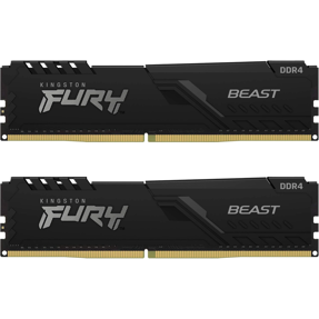 DDR4 64GB (2x32) Kingston, 3200MHz, CL16, Fury Beast Black, KF432C16BBK2/64