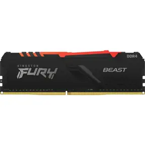 DDR4 8GB (1x8) Kingston 3200MHz Fury BEAST RGB C16, KF432C16BBA/8