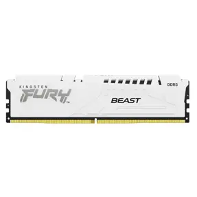 DDR5 16GB (1x16) Kingston 6000MHz, CL36, Fury Beast White, Intel XMP 3.0/ AMD Expo, KF560C36BWE2-16