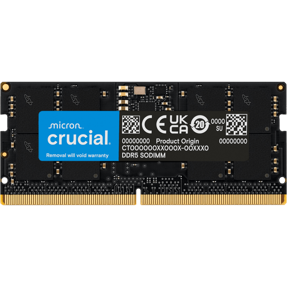DDR5 32GB (1x32) Crucial, 5600MHz, CL46, sodimm, TRAY, CT32G56C46S5T