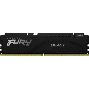 DDR5 32GB (1x32) Kingston, 5600MHz, CL40, Fury Beast, Intel XMP, KF556C40BB-32