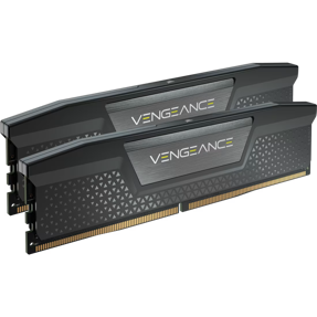 DDR5 32GB (2x16) Corsair 6400MHz, CL36, Vengeance, Black, Intel XMP, CMK32GX5M2B6400C36