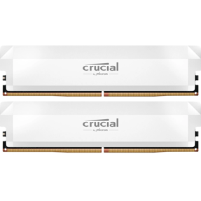 DDR5 32GB (2x16) Crucial, 6000MHz, CL36, Pro OC, White, Intel XMP/AMD Expo, CP2K16G60C36U5W