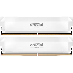 DDR5 32GB (2x16) Crucial Pro, 6000MHz, CL36, AMD EXPO/Intel XMP, WHITE, CP2K16G60C36U5W