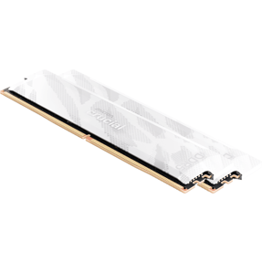 DDR5 32GB (2x16) Crucial Pro OC, 6400MHz, CL32, Intel XMP/AMD Expo, White, CP2K16G64C32U5W