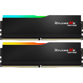 DDR5 32GB (2x16) G.Skill Ripjaws M5 Neo RGB, 6000MHz, CL28, ADM Expo, F5-6000J2836G16GX2-RM5NRK