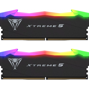 DDR5 48GB (2x24) Patriot, 8000MHz, CL38, Viper Xtreme 5 RGB, Intel XMP, PVXR548G80C38K