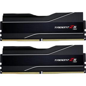 DDR5 64GB (2x32) G.Skill, 6000MHz, CL32, Trident Z5 Neo, Black, Intel XMP/AMD Expo, F5-6000J3238G32GX2-TZ5N