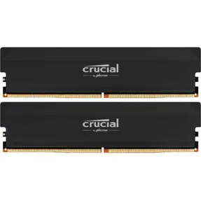 DDR5 64GB (2x32GB) Crucial Pro OC, 6000MHz, CL40,  AMD EXPO/Intel XMP, CP2K32G60C40U5B