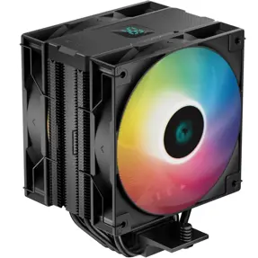 DeepCool cooler AG400 Digital Plus ARGB, Intel/AMD, 2x120mm, TDP 220W, Black, R-AG400-BKADMP-G-1