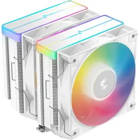 DeepCool cooler AG620 WH ARGB V2, Intel/AMD, 2x120mm, TDP 260W, White, R-AG620-WHAMMN-GJD