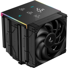 DeepCool cooler AK620 Digital PRO, LCD, ARGB,  Intel/AMD, 2x120mm, TDP 260W, Black, R-AK620-BKAPMN-G