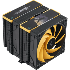 DeepCool cooler AK620 Zero Dark Zoria,  Intel/AMD, 2x120mm, TDP 260W, Black, R-AK620-BKNPMN-E