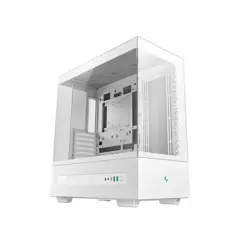 DeepCool Midi Tower CH690 DIGITAL, ATX, Tempered glass, white, R-CH690-WHNNA0D-G-1