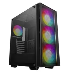 DeepCool Midi Tower MATREXX 55 MESH V4 C, ARGB, glass window, Black, R-MATREXX55-BCAGA4-G-4