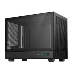 DeepCool Mini ITX CH160, Mini-ITX,  Tempered glass, Black, R-CH160-BKNGI0-G-1