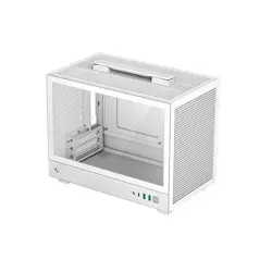 DeepCool Mini-ITX CH160 WH, tempered glass, white, R-CH160-WHNGI0-G-1