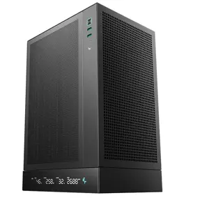 DeepCool Mini ITX CH170 Digital, Mini-ITX, LCD, Black, R-CH170-BKNPI0D-G-1
