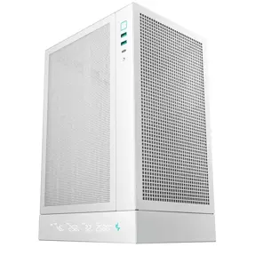 DeepCool Mini ITX CH170 Digital WH, Mini-ITX, LCD, White, R-CH170-WHNPI0D-G-1