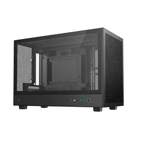 DeepCool Mini Tower CH260, Tempered glass, Black, R-CH260-BKNGM0-G-1