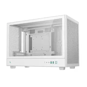 DeepCool Mini Tower CH260, Tempered glass, White, R-CH260-WHNGM0-G-1