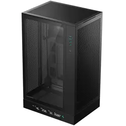 DeepCool Mini Tower CH270 DIGITAL, Micro-ATX, Tempered glass, black, R-CH270-BKNDM0-G-1