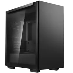 DeepCool Mini Tower MACUBE 110, tempered glass, black, R-MACUBE110-BKNGM1N-G-1