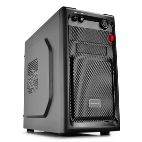DeepCool Mini Tower SMARTER, Micro-ATX, black, DP-MATX-SMTR