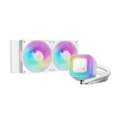 DeepCool vodeno hlađenje LE240 WH V2, ARGB, White, 240mm, R-LE240-WHAMMN-G-2