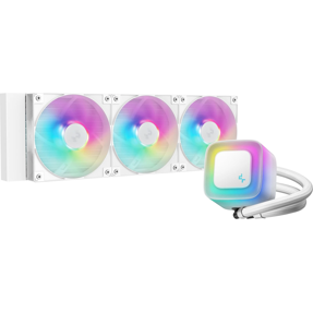 DeepCool vodeno hlađenje LE360 WH V2, ARGB, TDP 300W, White, 360mm, R-LE360-WHAMMN-G-2