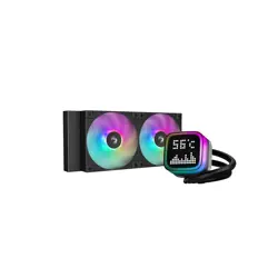 DeepCool vodeno hlađenje LP240, ARGB, Matrix, Black, 240mm, R-LP240-BKMSNC-G-1