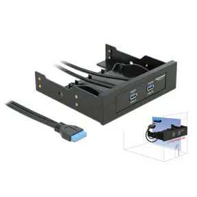 Delock USB 3.0 Front Panel 2-Port, 61896