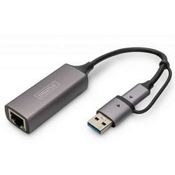 Digitus DN-3028 USB Type-C/USB 3.0 to 2.5G Ethernet Network Adapter