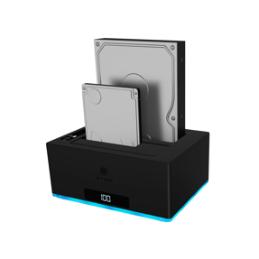 Docking and cloning station Icy Box 2x 2.5"& 3.5" SATA, IB-127CL-U3