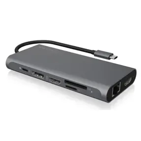 Docking station IcyBox IB-DK4050-CPD, USB-C, PD 100W